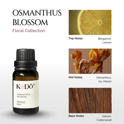 Tinh Dầu Nước Hoa KODO Osmanthus Blossom - Hương Cam & Hoa Mộc Tê Ngọt Dịu, Cuốn Hút Và Tinh Tế