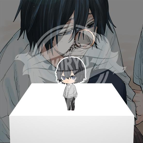 Gantungan Kunci Gantungan HP Anime Kaoru Hana wa Rin to Saku - Saku Natsusawa - Ganci Akrilik - Keyc