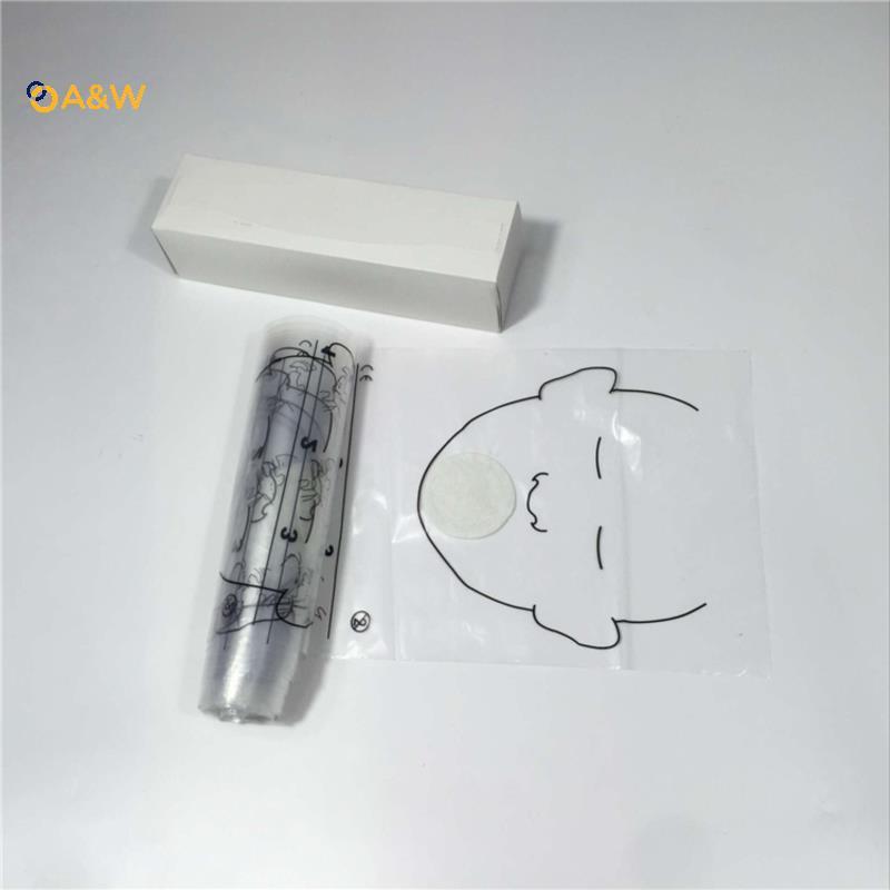 A & W 36 Cái / Cuộn Mặt nạ hồi sức CPR Tấm chắn mặt CPR cho Bộ sơ cứu huấn luyện CPR mới