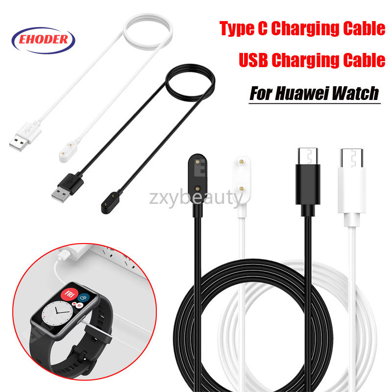 Sạc USB Cho Huawei Band 10 9 8 7 NFC 6 5 Pro 5X Loại C Sạc Đồng Hồ Cáp Sạc Cho Ban Nhạc 4X 4Pro Phù 