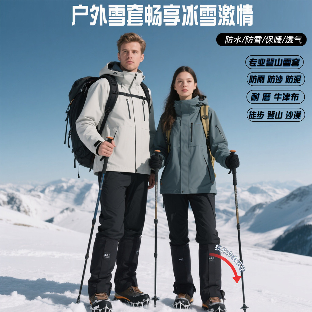 Vỏ tuyết ngoài trời, quần legging chống tuyết, sa mạc sa ngoài trời Quần legging chống tuyết sa sa s