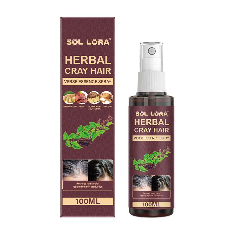 New Product#SOL LORA Herbal hair care liquid Polygonum Multiflorum Herbal Essence Moisturizing Hair 