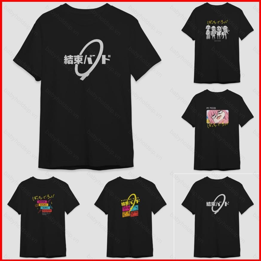 Áo Thun cosplay Bocchi The Rock unisex tay ngắn plus size