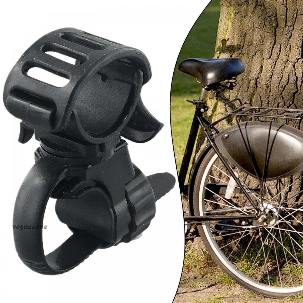 #VOGUEZ#Universal Grip Bicycle LED Lamp Stand Bike Flashlight Bracket Light Mount Clamp
