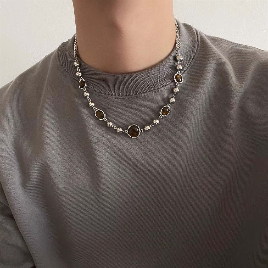 Ao Len Nam Nu Phong Cach Mat Me, Than Steel Khau Mat - 93D5