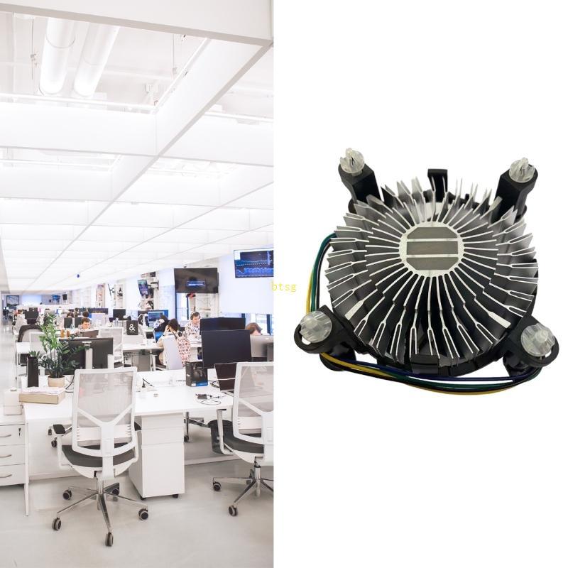 Btsg CPU Cooler Làm Mát Không Khí CPU Tản Nhiệt Quạt PC Tản Nhiệt Làm Mát CPU Quạt Làm Mát Không Khí