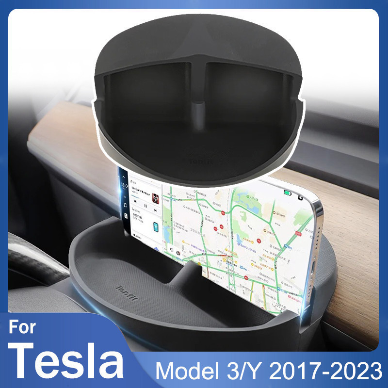 Cho Tesla Model 3 Model Y Silicone Vô Lăng Tổ Chức Tesla Model Y Phụ Kiện Tesla Điện Thoại Di Động G