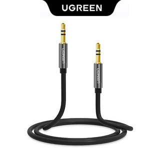 Cáp Audio 3.5mm 2 Đầu Đực Ugreen AV119 Dài 1-5M, Dây AUX Mạ Vàng Lõi Đồng Kết Nối Loa, Tai nghe