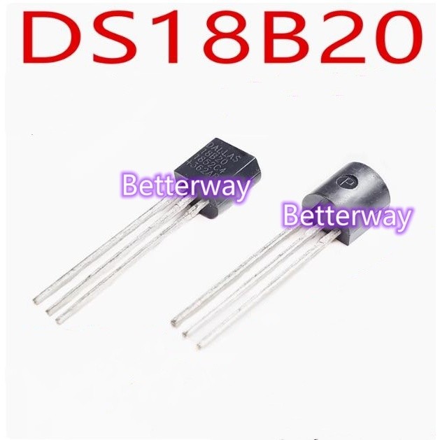 10 chiếc DS18B20 + DS18B20 TO-92 mới trên