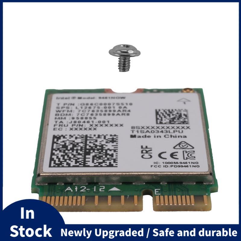 Thẻ WiFi Xanh Cho 9461NGW Thẻ WiFi AC 9461 2.4G / 5G Dual Band 802.11AC M2 Key E CNVI Bluetooth 5.0