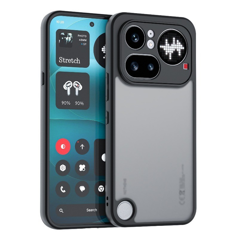 For Nothing Phone (4a) Pro Matte Acrylic Phone Case for Nothing Phone (4a) PC cứng trong suốt chống 