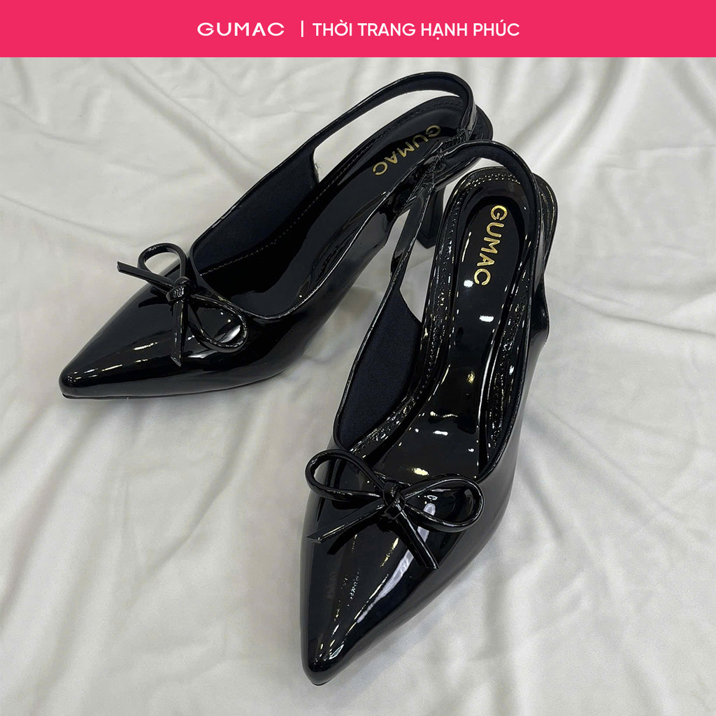 Giày cao gót nữ GUMAC mũi nhọn cao 7cm GF11038