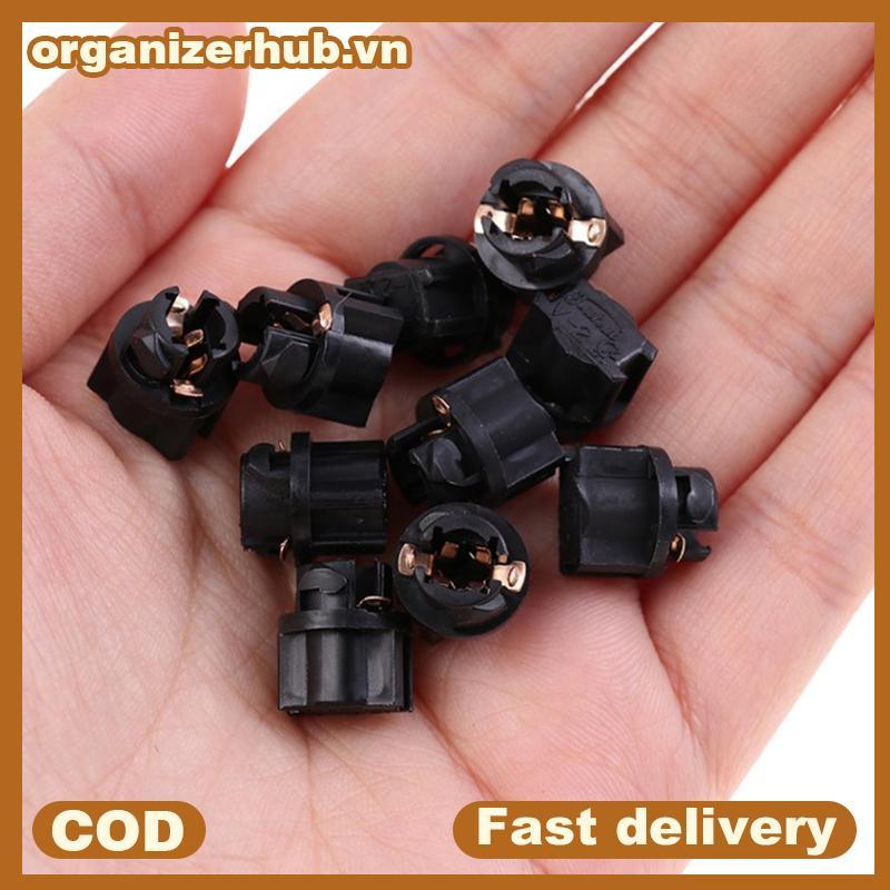 ORHUB 5 CÁI Ổ cắm cụm đèn LED T5 Đế bóng đèn ô tô.