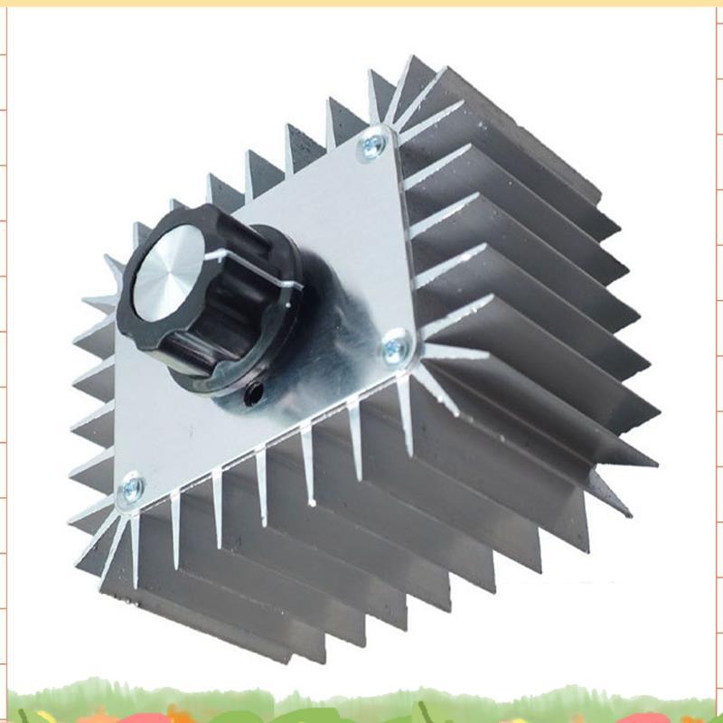 AC 220V 5000W SCR Bộ điều chỉnh điện áp Bộ điều khiển tốc độ động cơ Đèn làm mờ mờ Bộ điều chỉnh tốc