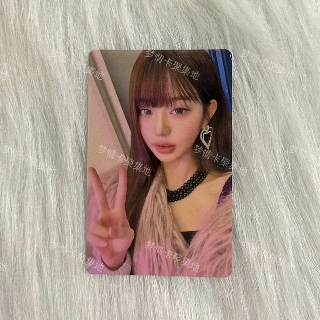 Nhóm nhạc nữ Kpop ive Fuka revive chính thức hai Q âm nhạc đau sàn thẻ đau sàn tròn thẻ nhỏ