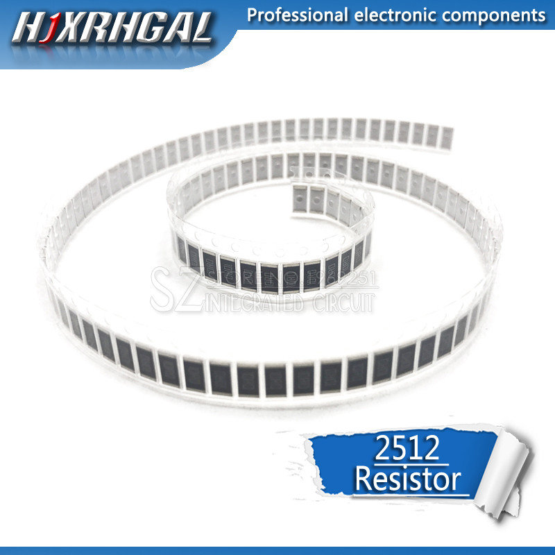 Bộ 50 2512 chip SMD Điện Trở Cố Định 1W 5% 0.1R 0.01R 0.05R 0.001R 0.33R 1R 0R 10R 100R 2W 0.01 0.1 