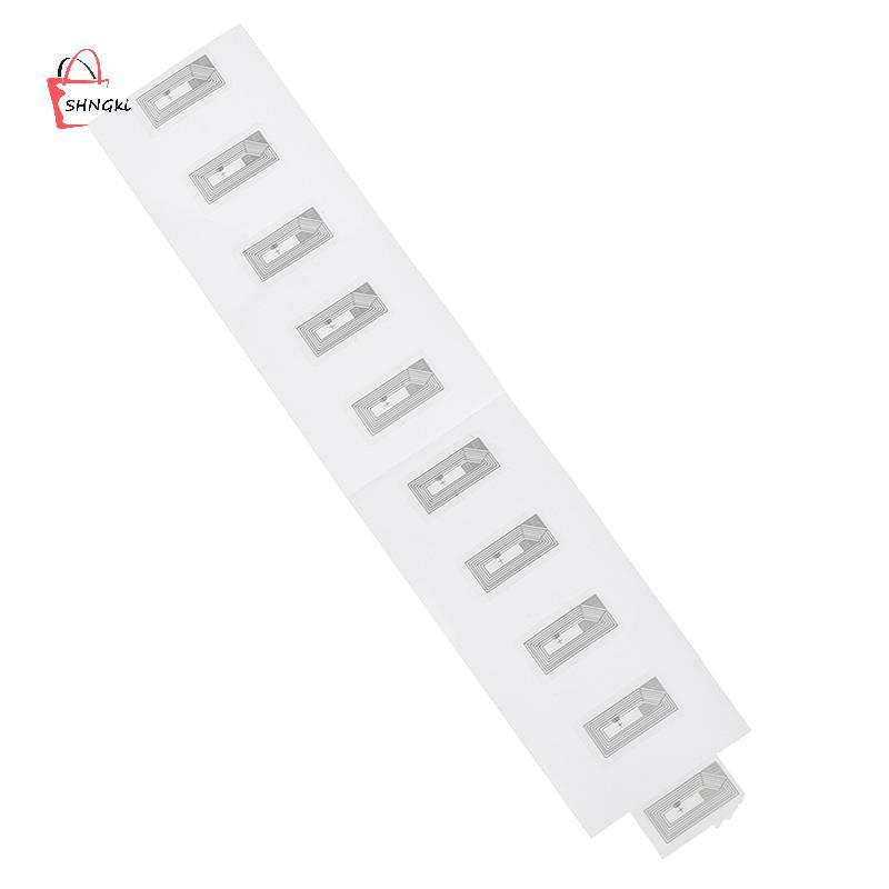 SHNGki 100 Chiếc NFC Chip Ntag213 Stier Wet Inlay 2 * 1cm 13.56 MHz RFID NTAG213 Thẻ Nhãn MNS