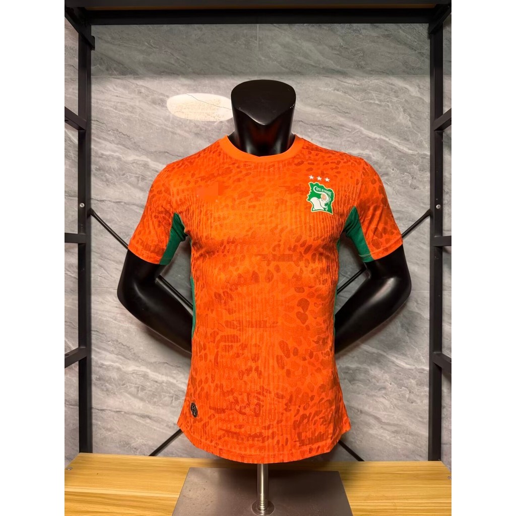 [Phiên bản người chơi] 2026 Ivory Coast Home Áo thun nam tay ngắn phiên bản cầu thủ bóng đá nam
