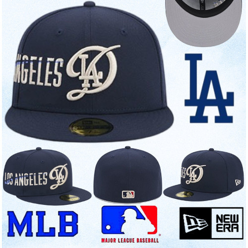 Mũ đội bóng Los Angeles Dodgers màu xanh hải quân