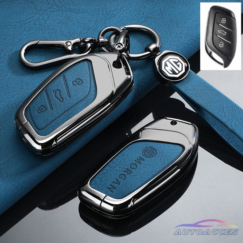 Từ Xa Chìa Khóa Xe Ô Tô Dành Cho MG4 MG5 ZS HS PHEV EV MG4 MỞ RỘNG DC Chìa Khóa Bảo Vệ Vỏ Móc Khóa T