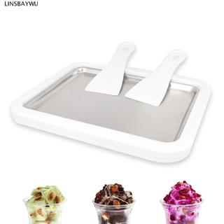 Máy làm kem LINSBAYWU, Máy làm sữa chua chiên đa chức năng DIY, Làm mịn tương tác ngộ nghĩnh Mini Sweet Spot Tấm lạnh gia đình