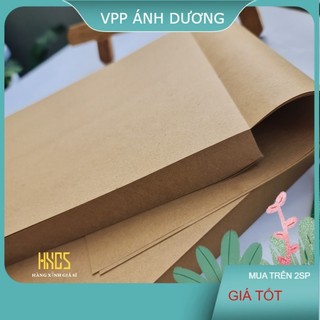 Giấy nháp Kraft A5 200 tờ 70gsm | Giấy nâu/kem làm nháp ghi chú vẽ phác thảo