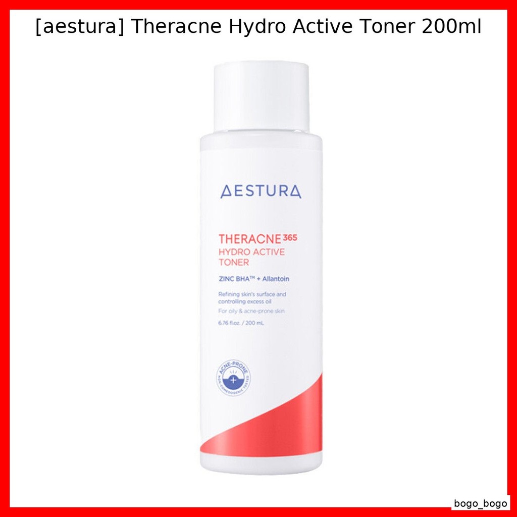 [aestura] Theracne Hydro Active Toner 200ml / Hydrating, Soothing by bogo _ bogo