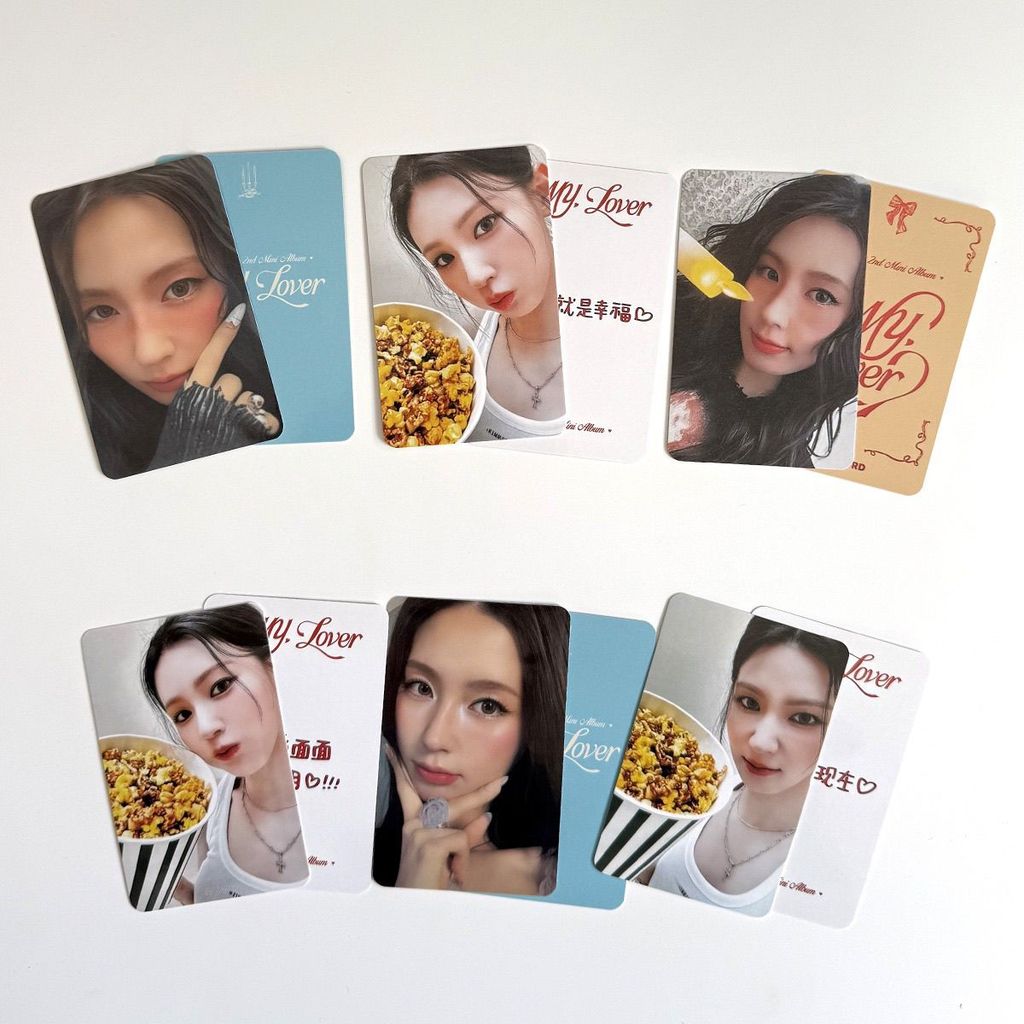 Thẻ đơn chị gái thẻ nhỏ xung quanh album Zhao Meiyan K4 thẻ nhỏ đặc biệt MIYEON trở lại thẻ nhỏ MY L