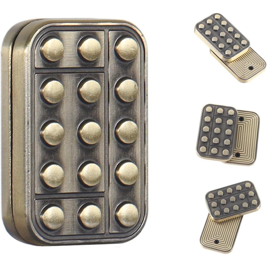 Fidget Đồ Chơi Người Lớn Kim Loại Fidget Thanh Trượt Từ EDC Haptic Fidget Đồ Chơi Dành Cho Người Lớn