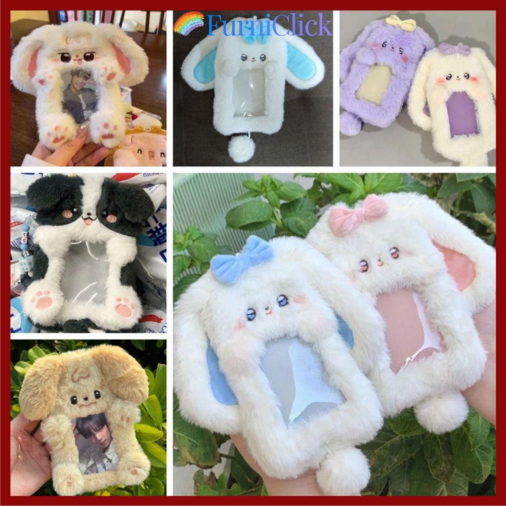 [Giao hàng từ Việt Nam] Hộp đựng thẻ ảnh FURNICLICK, Thẻ ảnh đa chức năng cho thỏ / chó / mèo, Thỏ t