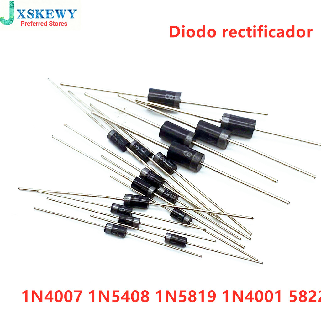 Diode chỉnh lưu chất lượng cao 1N4007 10A10 1N5408 1N5819 1N4001 5822 1N4001 1N4004 1N4005 1N5408 6A