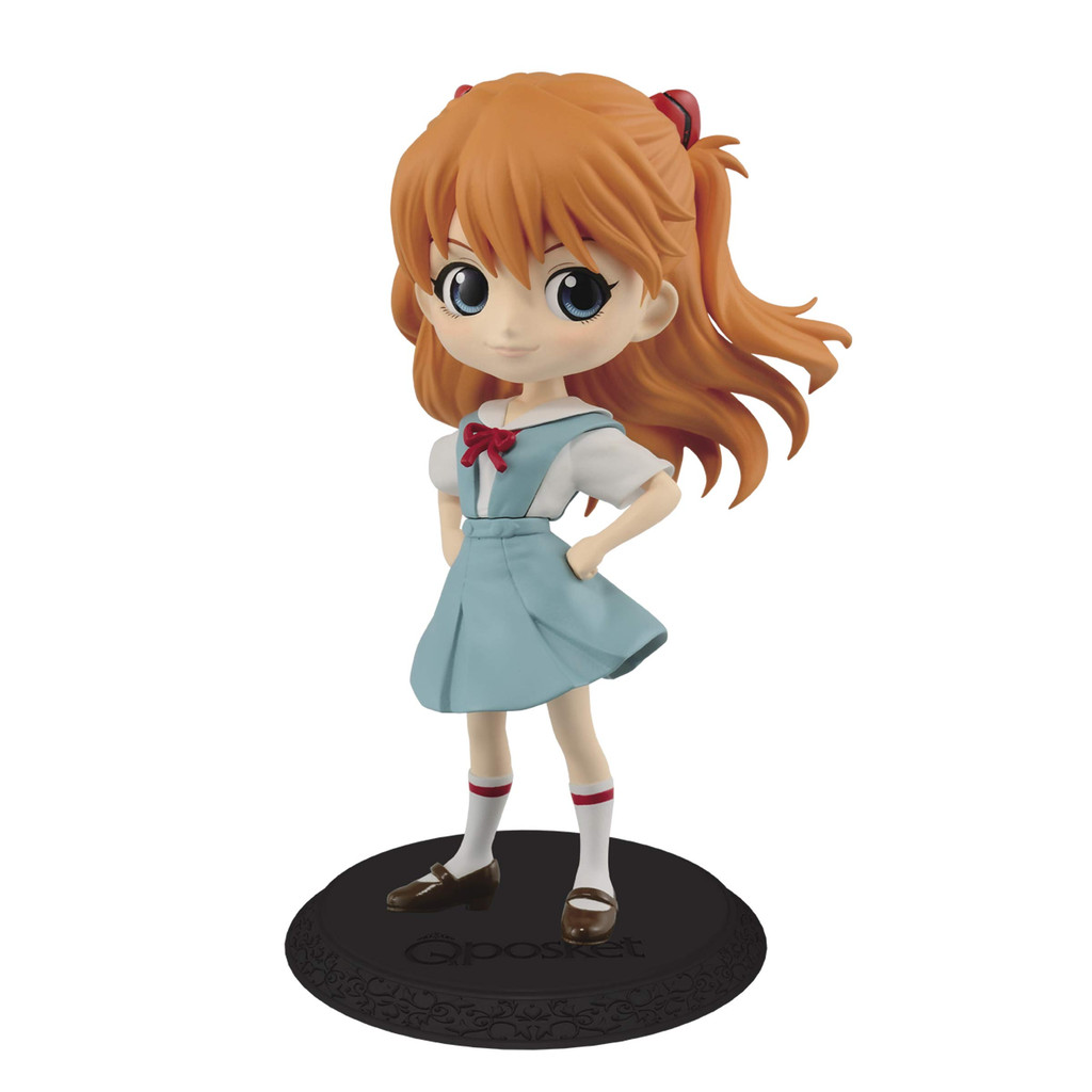 BANDAI RARE COLOR đơn chiếc Evangelion phim mới Q posket - Asuka Langley Soryu - Asuka figure posket