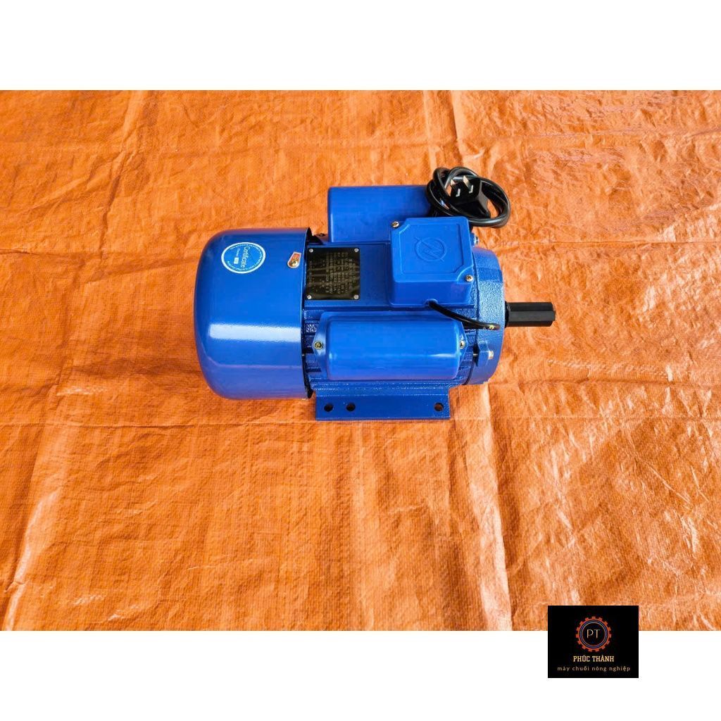 MOTOR ĐIỆN 1 PHA 220V 1,5KW(2HP) TUA NHANH 2800V/P, HÀNG CHẤT LƯƠNG CAO. bh 12 Tháng