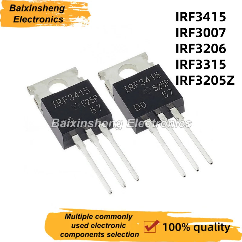 5 CHIẾC IRF3205Z IRF3205 IRF3415 IRF3007 IRF3206 IRF315 IRF3205 TO-220 MOS bóng bán dẫn hiệu ứng trư