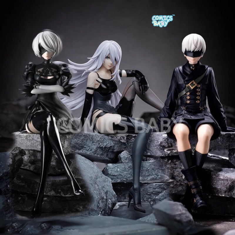 NieR:Automata Seated Beautiful Girl Figure 2B Anime Ornaments gift