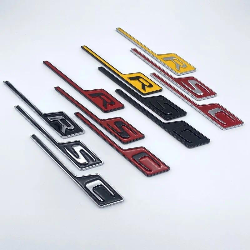 Chữ S R C Huy Hiệu Biểu Tượng Cho Xe Mercedes Benz A45s CLA45s C63s E63s S63s GLE63s GLC63s GLS63s G