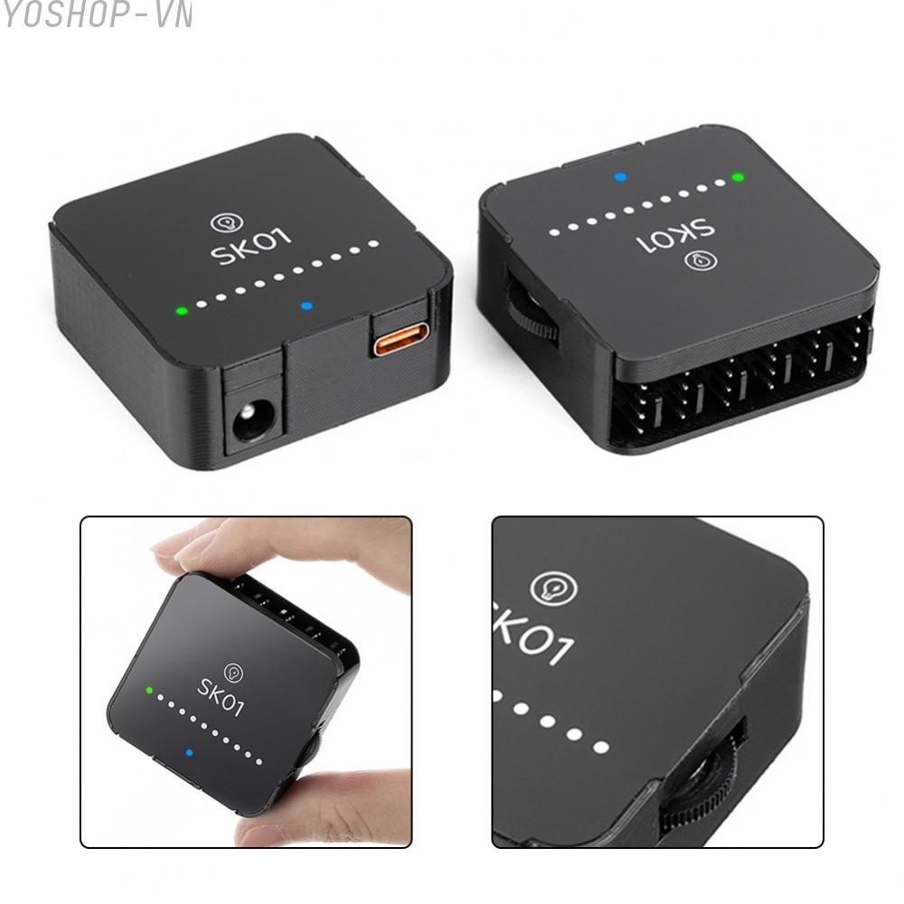 [Ysp]12V Fan Hub Compact ABS Housing 4-pin Splitter Side-mounted Speed Knob