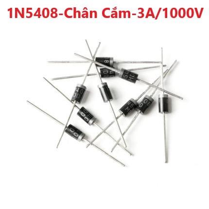 Gói 10 con 1N5408 - Diode Chỉnh Lưu 3A/1000V IN5408 Chân Cắm DIP 5408