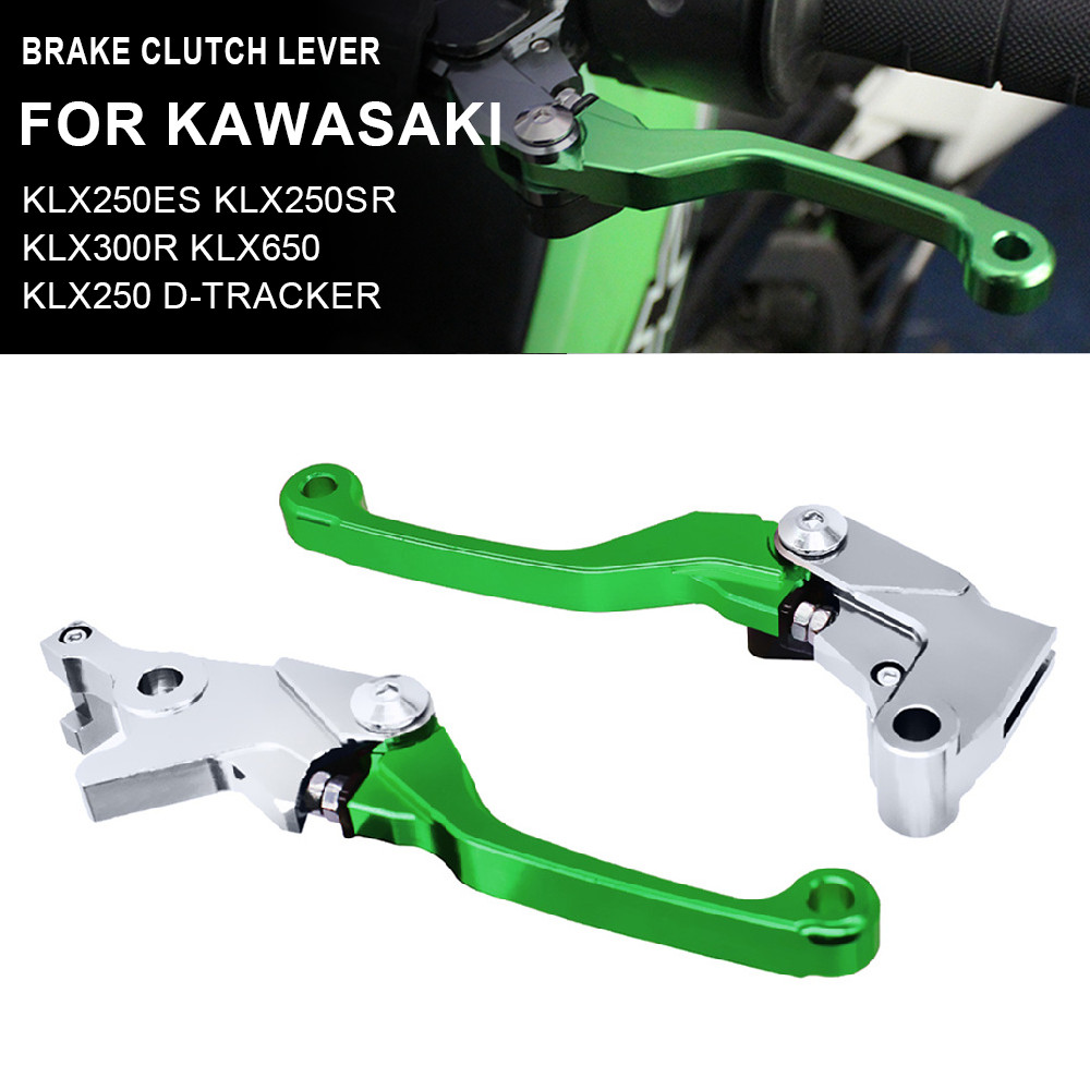 Xe Máy Hợp Kim Nhôm Phanh Ly Hợp Đòn Bẩy Cho Kawasaki KLX250 D-Tracker X KLX250ES KLX250SR KLX300R K