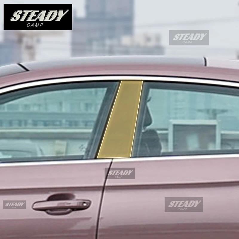 Trước Cắt Thân Xe Bên Ngoài BC Trụ Cửa Sổ PPF Sơn Bảo Vệ TPU Chống Trầy Xước Cho Xe Audi A5 8T3 2020