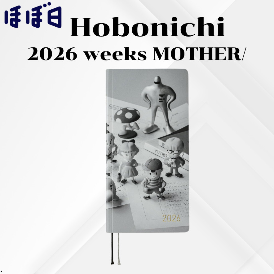 Hobonichi Techo Weeks 2026 MOTHER 2 Secret Weekly Planner [Jan Start / JP or EN Version]