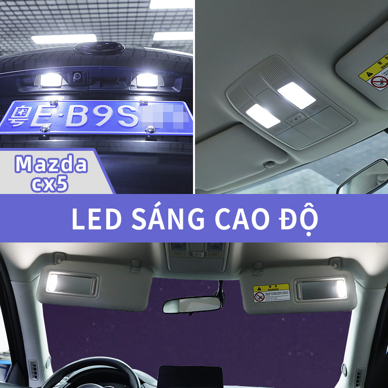 Mazda cx5 2017-2026 Thích Hợp Cho 17-26 CX5 Sửa Đổi Nội Thất Đặc Biệt Đèn Xung Quanh cx-5 Mái Đọc Sá