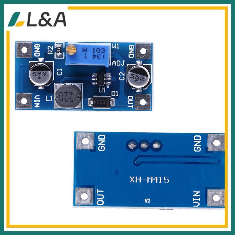 L & A 2A DC-DC tăng cường tăng cường nguồn điện chuyển đổi volt 2V-24V sang 3v 5v 6v 9v 12v 19v .