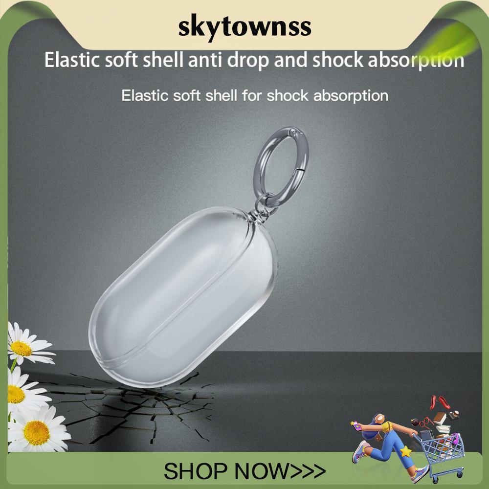 Ốp Sạc Da Chống Trầy Xước Trong Suốt Cho Beats Solo Buds Case Cover