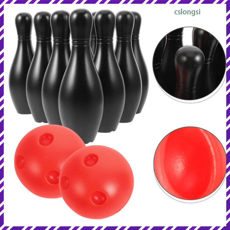 1 Bộ Đồ Chơi Bowling Nhỏ Di Động Bowling Pin Chơi Tương Tác cslongsi
