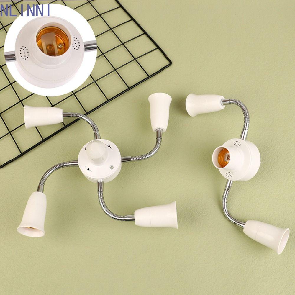 Bộ chia ổ cắm đèn NLINNI E27, Bộ chuyển đổi bóng đèn có ống nối dài Bộ chuyển đổi giá đỡ đèn E27, Ph