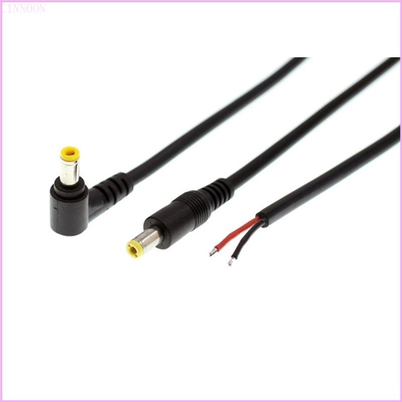 Cinna DC 5 5 5mm x 2 5mm Nam Cắm Dây DC Power Pigtails Cable 5525 Jack to Bare Wire Open End Power S
