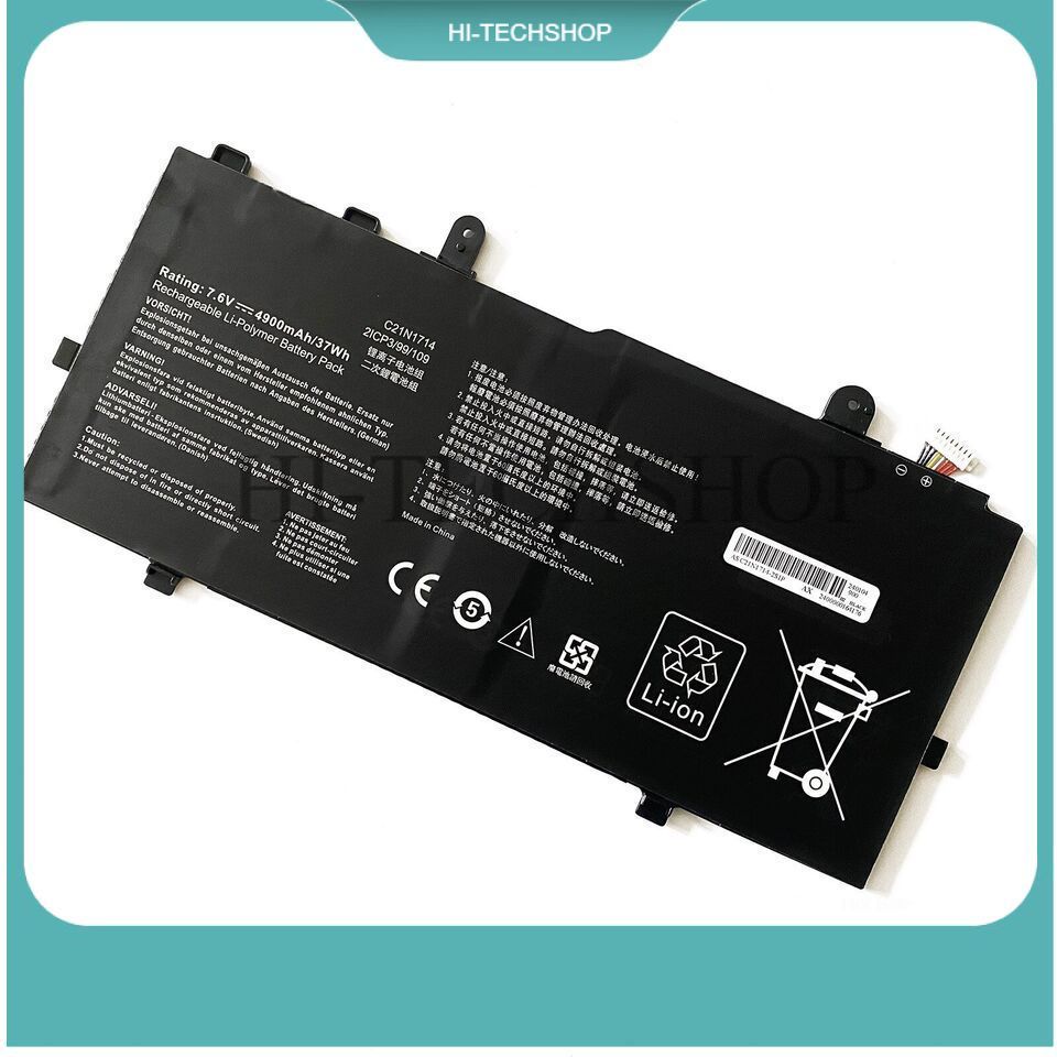 ⭐⭐[ZIN] Pin Laptop Asus VivoBook Flip TP401 TP401CA TP401N TP401NA C21N1714 0B200-02740000