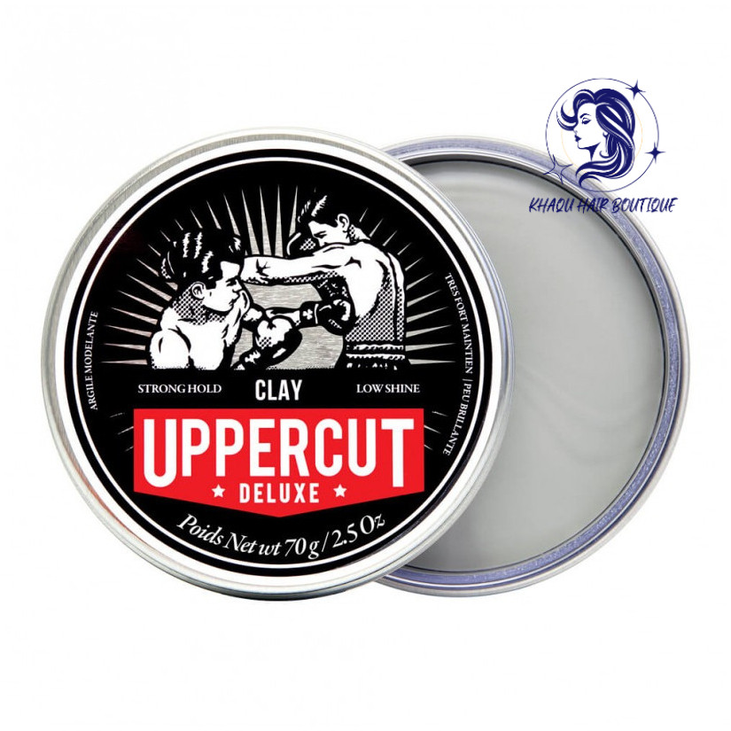 Sáp giữ nếp mạnh, độ hoàn thiện tự nhiên Uppercut Deluxe Clay 70gr {BK}