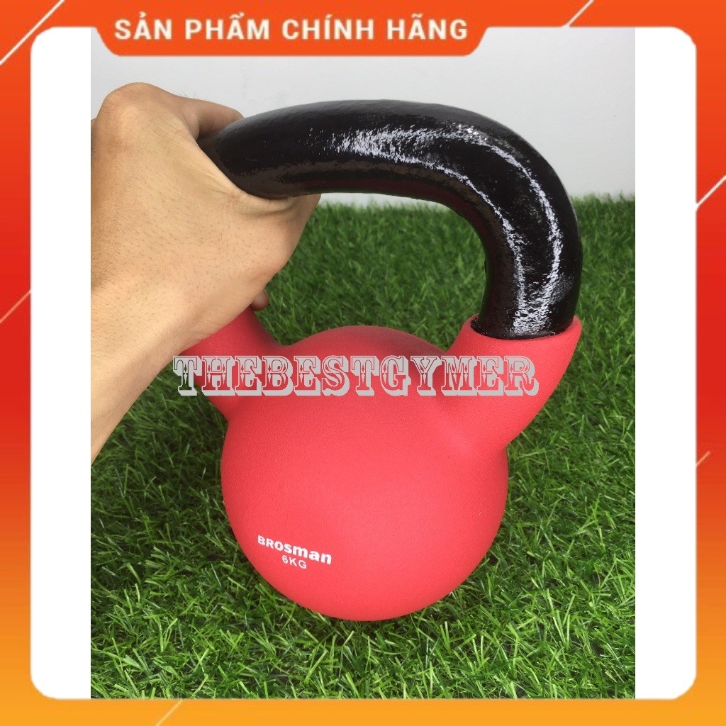 {Chính Hãng} Tạ ấm 6kg Brosman nhập khẩu , tạ bình vôi 6kg cao cấp